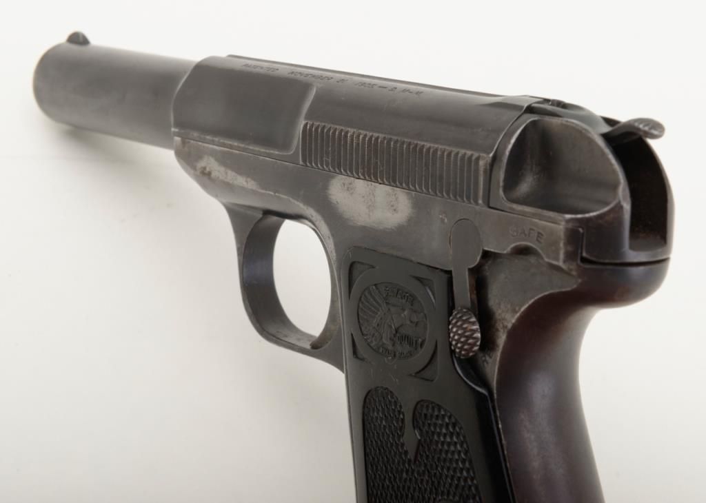 Savage Model 1905 semiauto pistol, 9mm cal., 31/2” barrel, blue