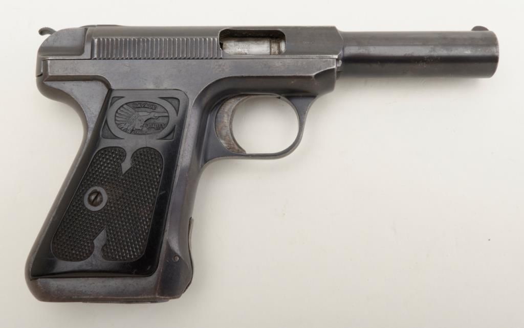 Savage Model 1905 semiauto pistol, 9mm cal., 31/2” barrel, blue