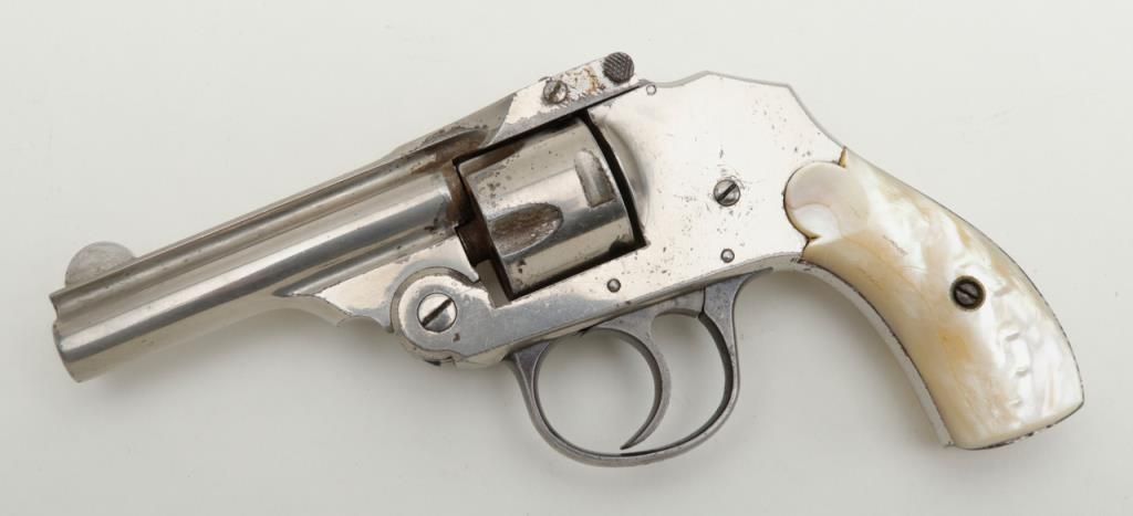 Revolver Without Hammer U.S. Revolver Co. DA hammerless top break revolver, .32 cal., 3” barrel ...