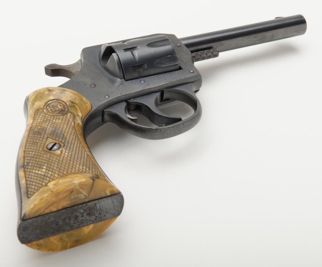 H&R model 922, .22 long rifle caliber 9 shot revolver with factory 4 ...