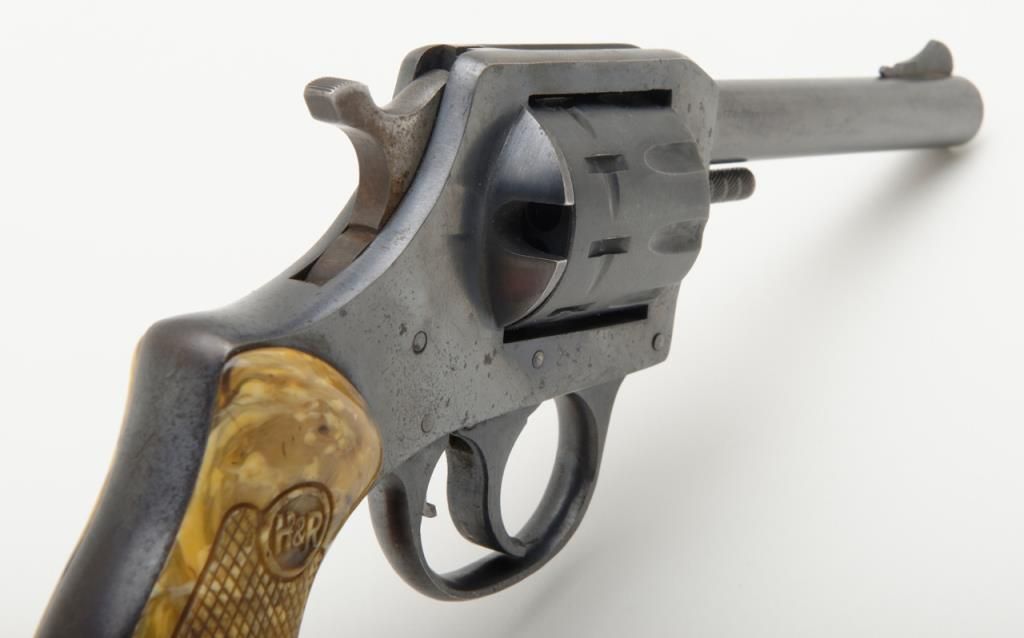 H&R model 922, .22 long rifle caliber 9 shot revolver with factory 4 ...