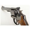 Image 8 : Smith & Wesson Model 14-3 DA revolver, .38 Special cal., 6” pinned barrel, blue finish, custom wood 