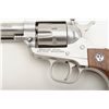 Image 4 : ): Ruger New Model Single Six revolver, .22 cal. with extra .22 Mag. cylinder, 5-1/2” barrel, stainl
