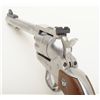 Image 8 : ): Ruger New Model Single Six revolver, .22 cal. with extra .22 Mag. cylinder, 5-1/2” barrel, stainl