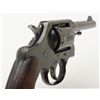 Image 7 : Colt Official Police DA revolver, .38 cal., 4” barrel, re-blued finish, wood grips, #558666 in overa