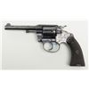 Image 2 : Colt Police Positive DA revolver, .32 cal., 4” barrel, blue finish, checkered hard rubber grips, #65