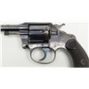 Image 4 : Colt Police Positive DA revolver, .32 cal., 4” barrel, blue finish, checkered hard rubber grips, #65