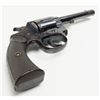 Image 7 : Colt Police Positive DA revolver, .32 cal., 4” barrel, blue finish, checkered hard rubber grips, #65