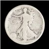 1916-D Walking Liberty Half Dollar, ungraded, scarcer date; evenly worn condition. Est.: $17.50-$35.