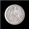 Image 1 : 1858 Seated Liberty Half Dime, ungraded; beautiful; appears in choice condition. Est.: $40-$80.