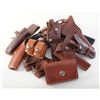 Lot of various commercial leather holsters. 20 to 40 years old. Est.: $50-$100