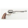 Image 1 : Lot of 2 items: Italian reproduction of a Remington Model 1858 percussion revolver, .44 cal., 8” oct