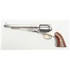 Image 2 : Lot of 2 items: Italian reproduction of a Remington Model 1858 percussion revolver, .44 cal., 8” oct