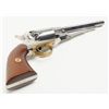 Image 6 : Lot of 2 items: Italian reproduction of a Remington Model 1858 percussion revolver, .44 cal., 8” oct