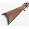Image 5 : Half stocked percussion plains rifle, .38 cal., 33” octagon barrel, Golcher lock, double set trigger