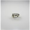 Image 3 : Radiant Contemporary Diamond Ring with 19 round pave set ‘IDEAL’ cut diamonds weighing 0.40 carats o