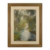 Image 1 : Vintage framed and matted Marguerite S. Pearson signed lithograph, approx. 38” x 30” in overall good