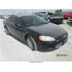 2002 - CHRYSLER SEBRING