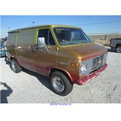 1977 - CHEVROLET VAN 20