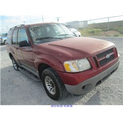 2001 - FORD EXPLORER //REBUILT SALVAGE
