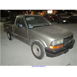 1998 - CHEVROLET S10 PICKUP