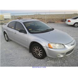 2001 - CHRYSLER SEBRING