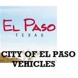 City of El Paso Impound Vehicles