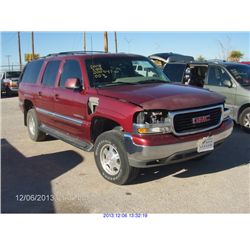 2001 - GMC YUKON