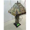 Image 1 : CONTEMPORARY ART & CRAFT STYLE SLAG GLASS LAMP