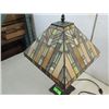 Image 2 : CONTEMPORARY ART & CRAFT STYLE SLAG GLASS LAMP