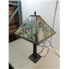 Image 1 : CONTEMPORARY ART & CRAFT STYLE SLAG GLASS LAMP: