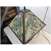 Image 2 : CONTEMPORARY ART & CRAFT STYLE SLAG GLASS LAMP: