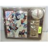 Image 1 : 15X12 DARRYL STRAWBERRY PLAQUE AUTOGRAPH BASEBALL