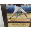 Image 2 : 12X15 STEVE AVERY BASEBALL PHOTO AUTOGRAPHED COA