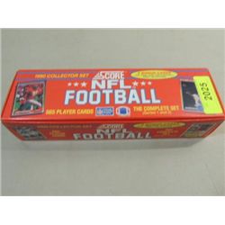 1990 SCORE FOOTBALL PLAYER CARDS FACTORY SET