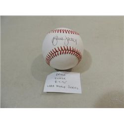 RAWLINGS BASEBALL AUTOGRAPHED BRUCE SUTTER NO COA