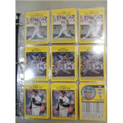 200+ 1991 & 92 FLEER KEY BASEBALL PLAYER CARDS