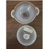 Image 2 : VINTAGE FENTON OPALESCENSE HOPNAIL CANDY DISH