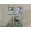 Image 1 : LOT 3 1977 TOPPS #29, 50, 269 FOOTBALL ROOKIE CARD
