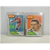 Image 1 : LOT 2 1960 FLEER #100 & 45 FOOTBALL ROOKIE CARDS