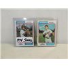 Image 1 : LOT 2 1974 TOPPS #50, 220 BASEBALL CARDS: CAREW &