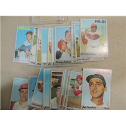 LOT 20 1970 HI# 547-633 BASEBALL PLAYER CARDS