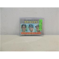 1970 TOPPS #621 BASEBALL BRAVES ROOKIES CARD