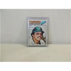 1977 TOPPS #10 BASEBALL PLAYER CARD REGGIE JACKSON