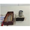 Image 2 : LOT 8 COLLECTIBLES: ANTIQUE WIRGIN CAMERA LENS FOR