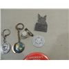 Image 3 : LOT 15 ASSORTED COLLECTIBLES: 4 POLITCAL PINS,