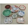 Image 1 : LOT 8 VINTAGE ORIENTAL DECOREATED CHINA PLATES &