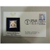 Image 1 : 1998 FIRST DAY ISSUE MARGRET MEAD & GOLD STAMP