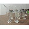 Image 2 : LOT 8 BREWERIANA BEER GLASSES: 3 HEINEKEN, E&J,