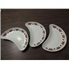 Image 1 : LOT 3 WEDGEWOOD BONE CHINA: BONE DISCARD DISH.